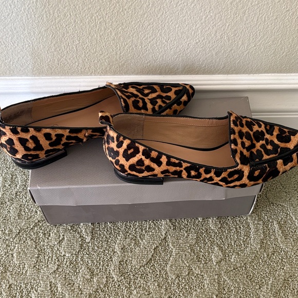 Franco Sarto Animal Print Women's Loafers - Picture 2 of 6